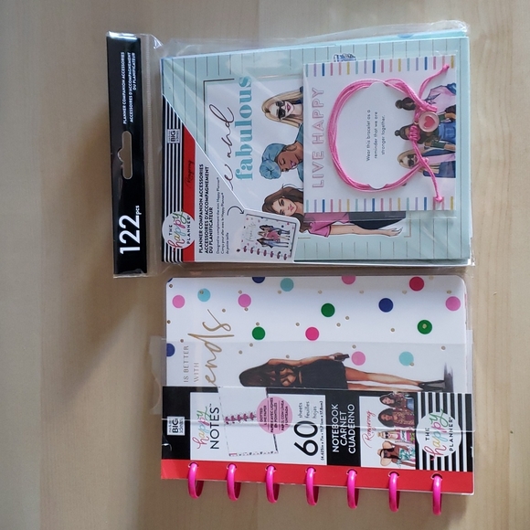 The Happy Planner Other - MAMBI Happy Planner Rongrong Mini Notebook & Planner Companion Accessories Set